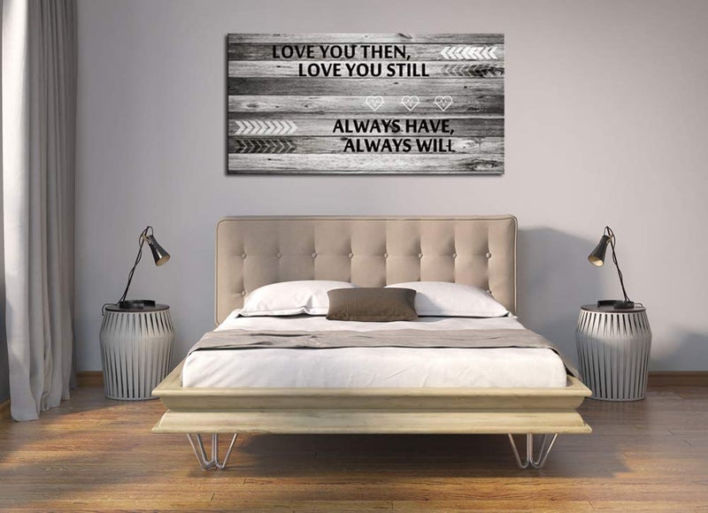 DZL Art A71862 Canvas Wall Art Love You Still Large Wall Art (Wood Frame Ready To Hang) For Wall Decor - Image 2